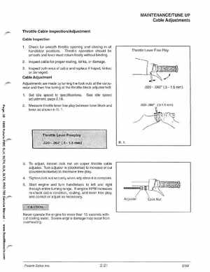 1999 Polaris SLH, SLTH, SLX, SLTX, PRO785 Factory Service Manual, Page 38