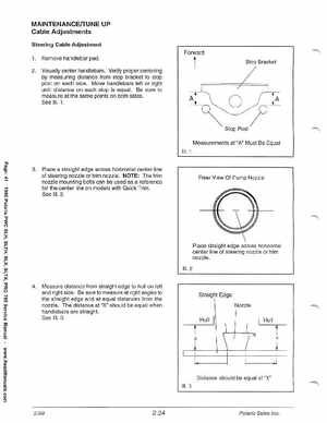 1999 Polaris SLH, SLTH, SLX, SLTX, PRO785 Factory Service Manual, Page 41