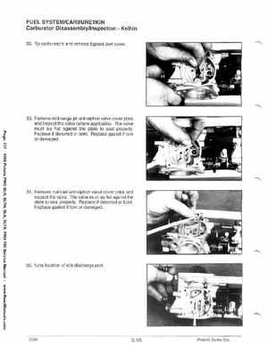 1999 Polaris SLH, SLTH, SLX, SLTX, PRO785 Factory Service Manual, Page 117