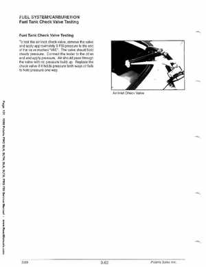 1999 Polaris SLH, SLTH, SLX, SLTX, PRO785 Factory Service Manual, Page 131