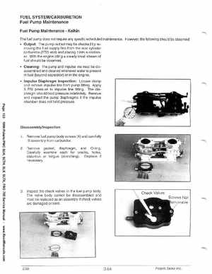 1999 Polaris SLH, SLTH, SLX, SLTX, PRO785 Factory Service Manual, Page 133