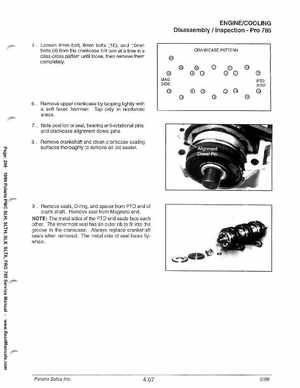 1999 Polaris SLH, SLTH, SLX, SLTX, PRO785 Factory Service Manual, Page 206