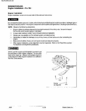 2000 Polaris Pro 785 Service Manual, Page 199