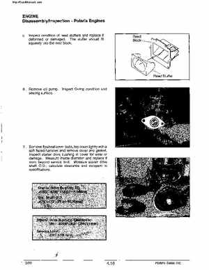 2000 Polaris Virage TX, SLX, Pro 1200, Genesis, Genesis FFI Personal Watercraft Service Manual, Page 127