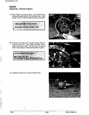 2000 Polaris Virage TX, SLX, Pro 1200, Genesis, Genesis FFI Personal Watercraft Service Manual, Page 147