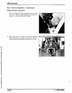2001 Polaris SLH, Virage PWC Factory Service Manual, Page 54