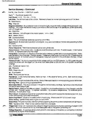 2001 Polaris SLX, PRO 1200, Virage TX, Genesis, Virage TXi, Genesis i Personal Watercraft Service Manual, Page 31