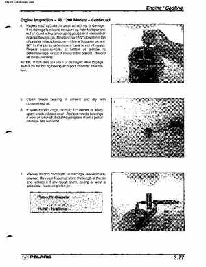 2001 Polaris SLX, PRO 1200, Virage TX, Genesis, Virage TXi, Genesis i Personal Watercraft Service Manual, Page 104