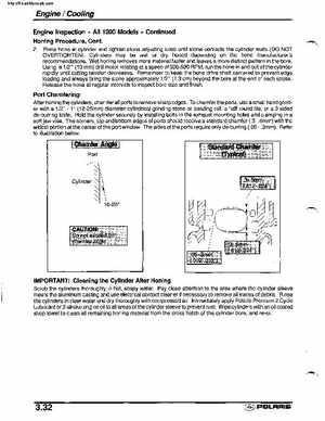 2001 Polaris SLX, PRO 1200, Virage TX, Genesis, Virage TXi, Genesis i Personal Watercraft Service Manual, Page 109