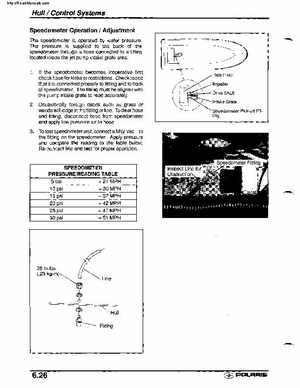 2001 Polaris SLX, PRO 1200, Virage TX, Genesis, Virage TXi, Genesis i Personal Watercraft Service Manual, Page 251