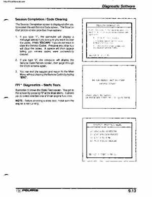 2001 Polaris SLX, PRO 1200, Virage TX, Genesis, Virage TXi, Genesis i Personal Watercraft Service Manual, Page 345