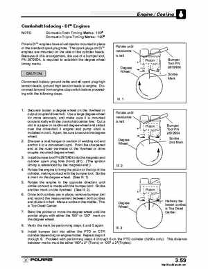 2002 Polaris Freedom, Virage, Genesis PWC Service Manual, Page 132