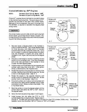 2003 Polaris Freedom, Virage and Genesis PWC Service Manual, Page 116