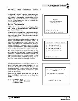 2003 Polaris Freedom, Virage and Genesis PWC Service Manual, Page 264