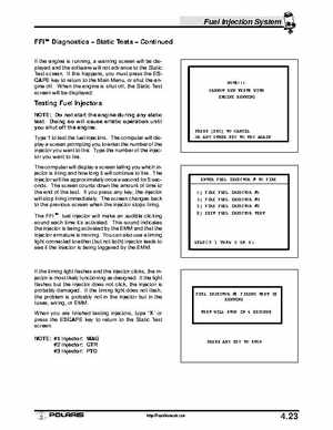 2003 Polaris MSX 140 Personal Watercraft Service Manual, Page 109