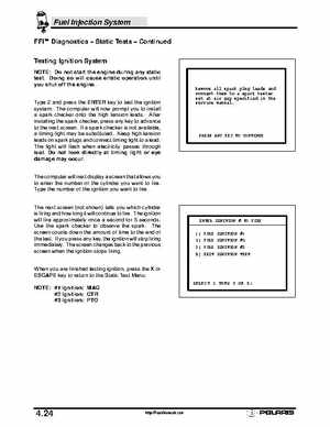 2003 Polaris MSX 140 Personal Watercraft Service Manual, Page 110