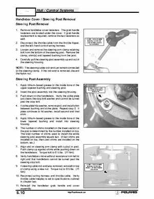 2003 Polaris MSX 140 Personal Watercraft Service Manual, Page 154