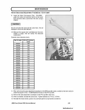 2004 Poalaris MSX110, MSX150 PWC Original Service Manual, Page 26