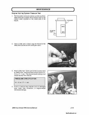 2004 Poalaris MSX110, MSX150 PWC Original Service Manual, Page 30