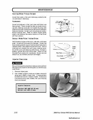2004 Poalaris MSX110, MSX150 PWC Original Service Manual, Page 39