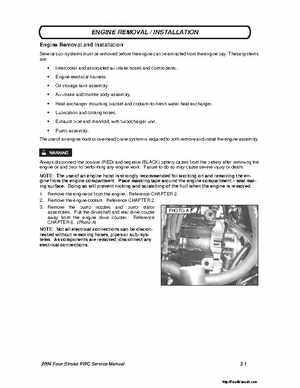 2004 Poalaris MSX110, MSX150 PWC Original Service Manual, Page 45