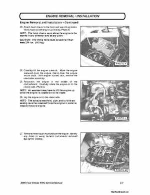 2004 Poalaris MSX110, MSX150 PWC Original Service Manual, Page 51