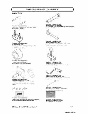 2004 Poalaris MSX110, MSX150 PWC Original Service Manual, Page 62