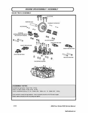 2004 Poalaris MSX110, MSX150 PWC Original Service Manual, Page 65