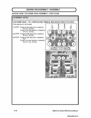 2004 Poalaris MSX110, MSX150 PWC Original Service Manual, Page 71