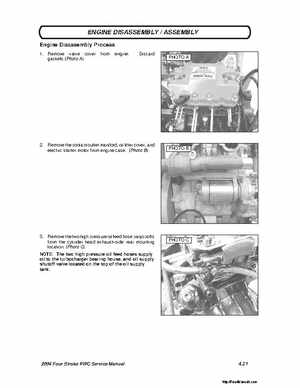 2004 Poalaris MSX110, MSX150 PWC Original Service Manual, Page 76