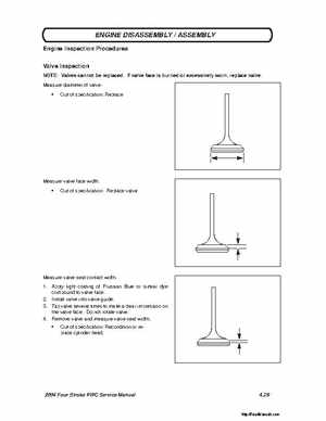 2004 Poalaris MSX110, MSX150 PWC Original Service Manual, Page 84