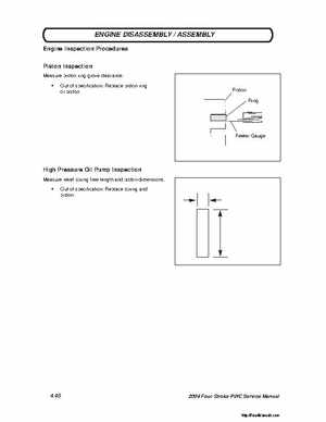 2004 Poalaris MSX110, MSX150 PWC Original Service Manual, Page 95