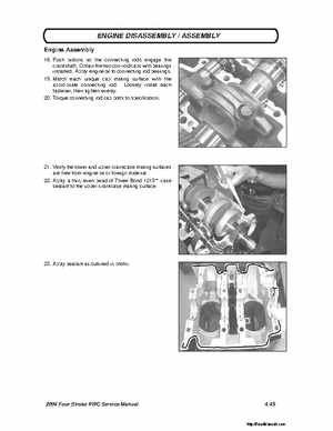 2004 Poalaris MSX110, MSX150 PWC Original Service Manual, Page 100