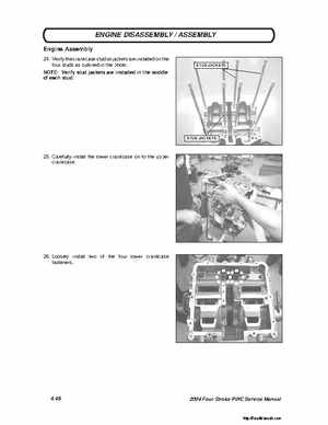 2004 Poalaris MSX110, MSX150 PWC Original Service Manual, Page 101
