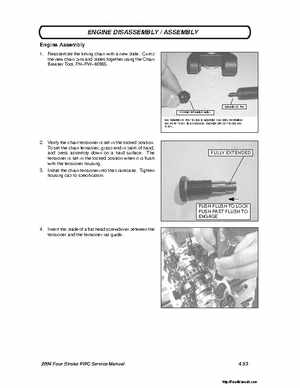 2004 Poalaris MSX110, MSX150 PWC Original Service Manual, Page 108