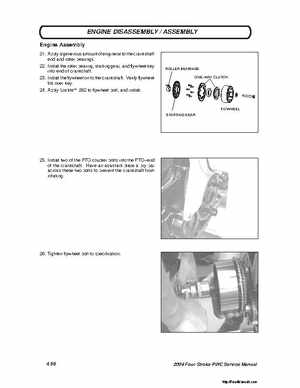 2004 Poalaris MSX110, MSX150 PWC Original Service Manual, Page 111