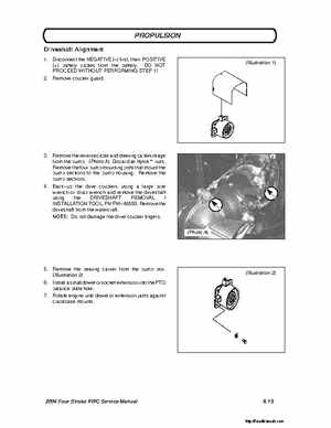2004 Poalaris MSX110, MSX150 PWC Original Service Manual, Page 184