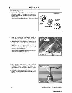 2004 Poalaris MSX110, MSX150 PWC Original Service Manual, Page 185