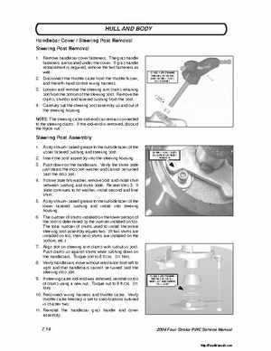2004 Poalaris MSX110, MSX150 PWC Original Service Manual, Page 206