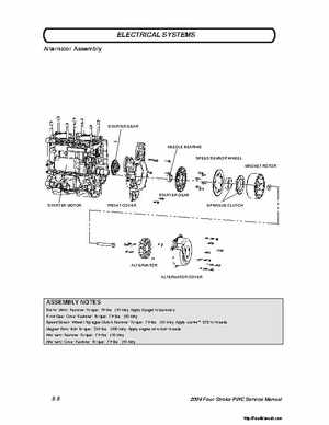 2004 Poalaris MSX110, MSX150 PWC Original Service Manual, Page 219