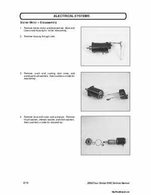 2004 Poalaris MSX110, MSX150 PWC Original Service Manual, Page 225