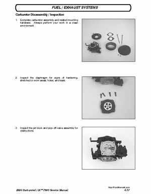 2004 Polaris Freedom, Virage, Genesis and MSX-140 Service Manual., Page 140