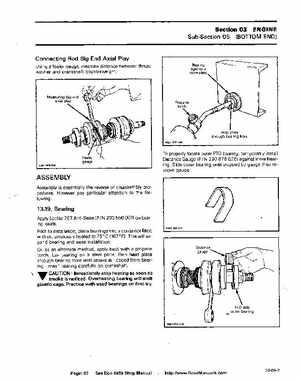 Bombardier SeaDoo 1989 factory shop manual, Page 50