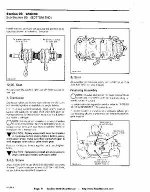 Bombardier SeaDoo 1989 factory shop manual, Page 51