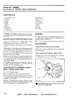 Bombardier SeaDoo 1989 factory shop manual, Page 55