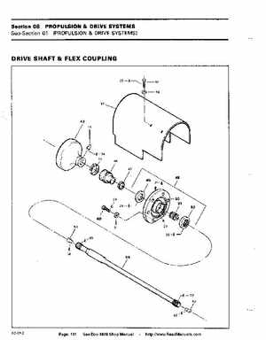 Bombardier SeaDoo 1989 factory shop manual, Page 111