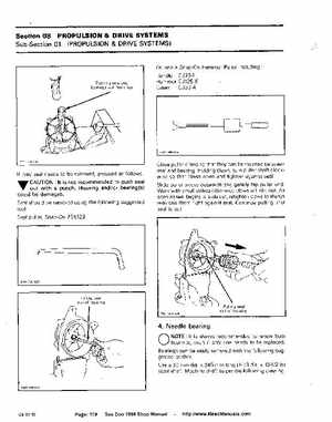 Bombardier SeaDoo 1989 factory shop manual, Page 119
