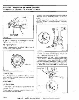 Bombardier SeaDoo 1989 factory shop manual, Page 123