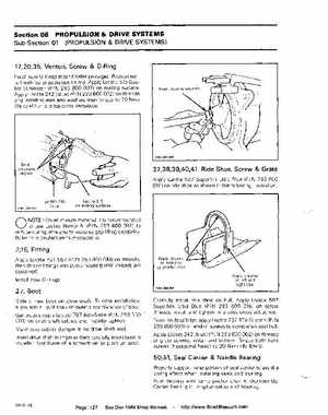 Bombardier SeaDoo 1989 factory shop manual, Page 127