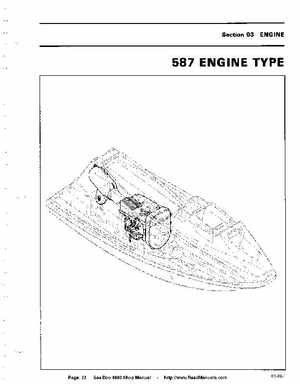 Bombardier SeaDoo 1990 factory shop manual, Page 22